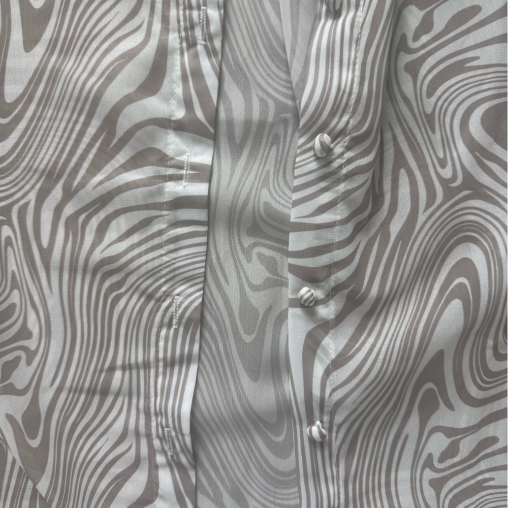 Princess Polly Abstract Patterned Button Down - Picture 3 of 3